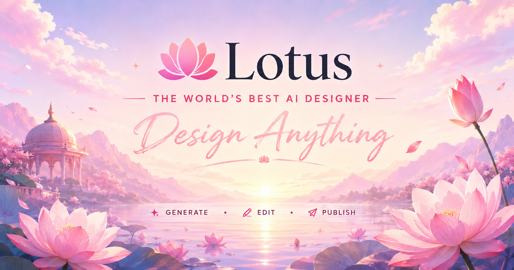 Lotus — The World's Best AI Designer